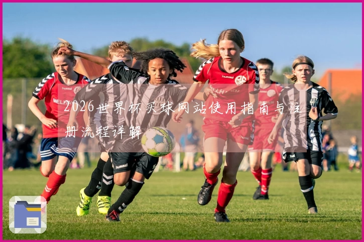 2026世界杯买球网站使用指南与注册流程详解