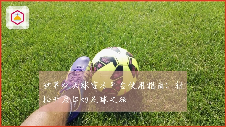 世界杯买球官方平台使用指南：轻松开启你的足球之旅